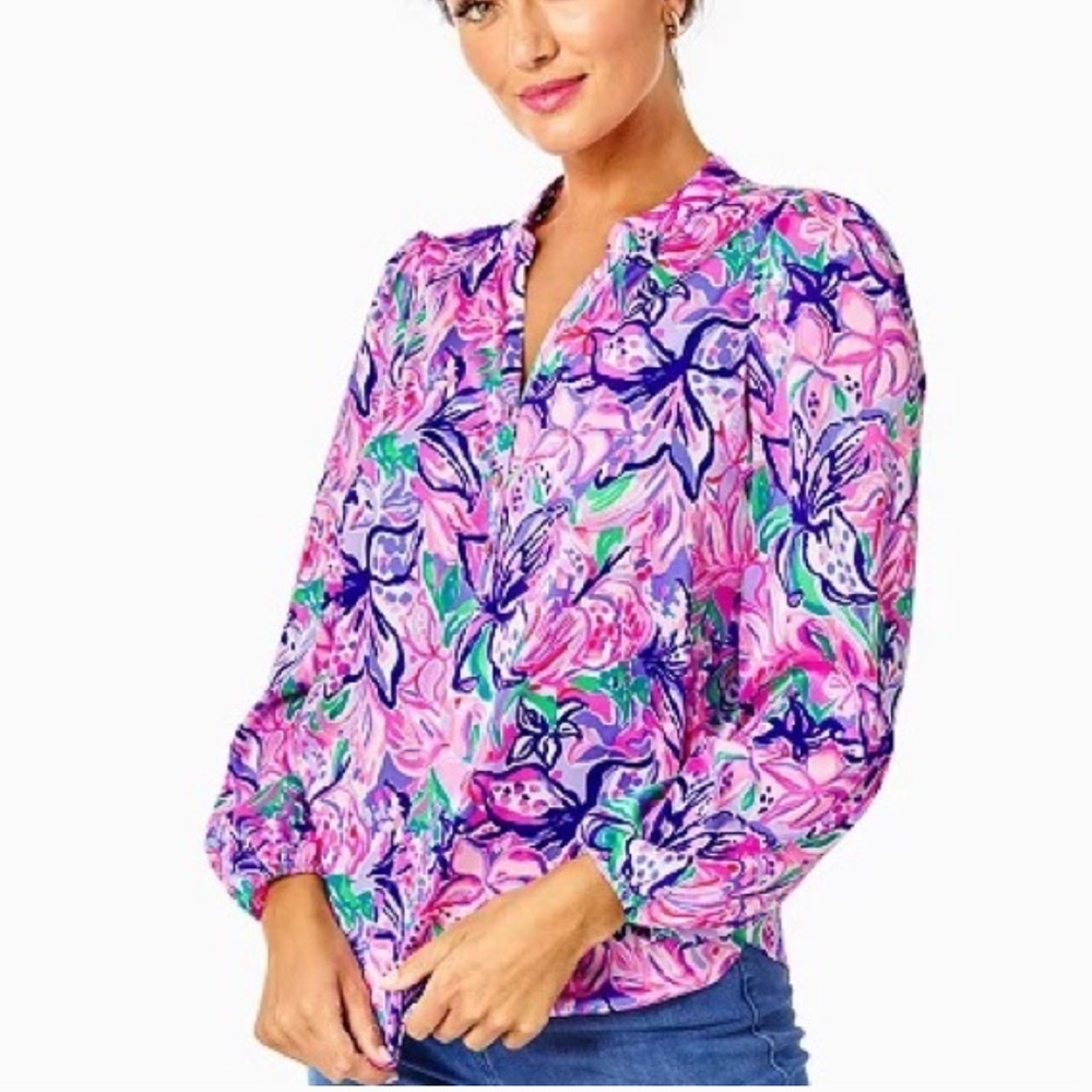 Lilly Pulitzer Marvelle Top. Isn’t she Lilly”